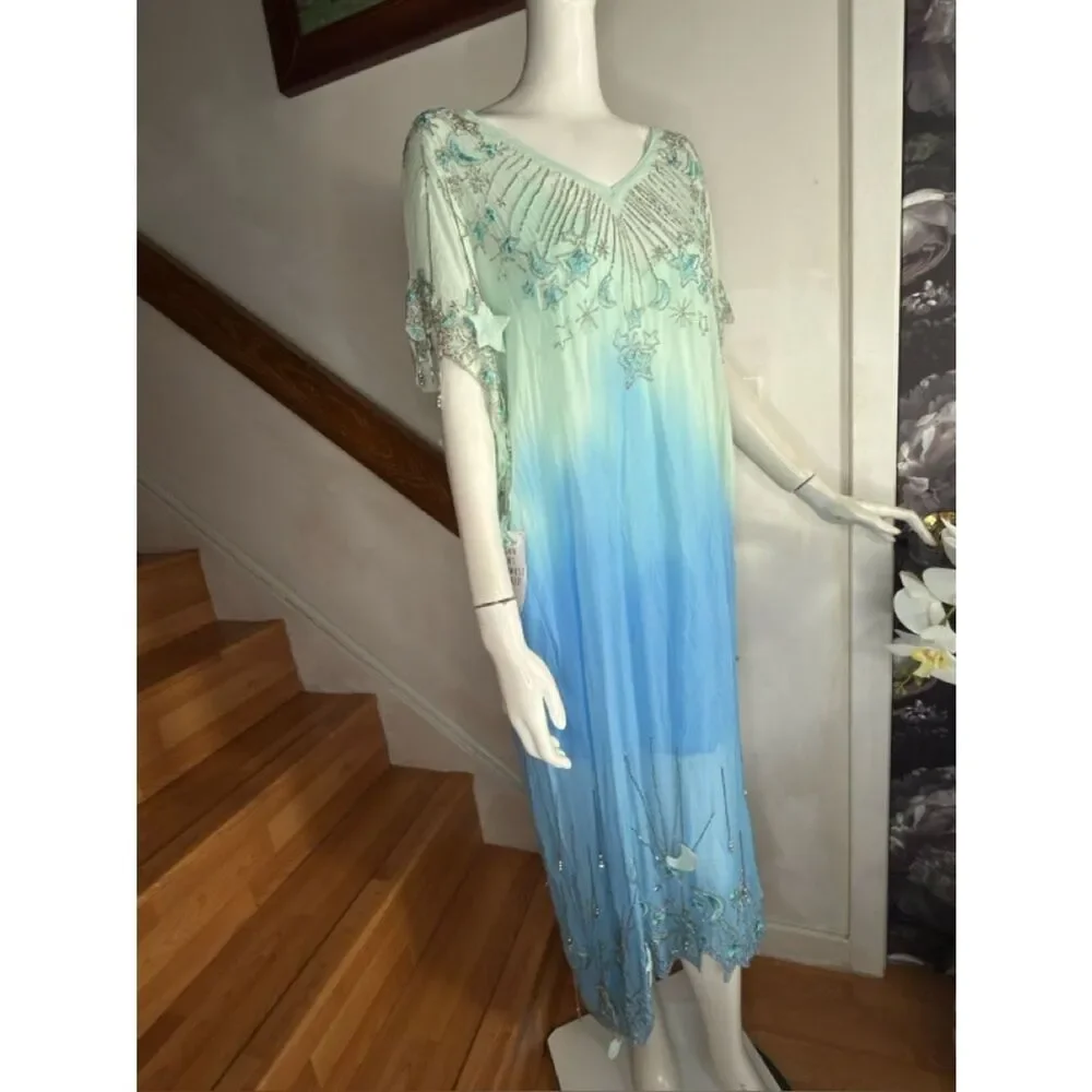 Free People Esme Embellished Maxi Dress